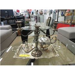 7 Pieces of Vintage Silver Plate