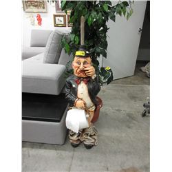 Toilet paper holder - used