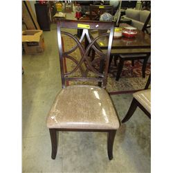 NEW - Dining room chair with upholstered seat