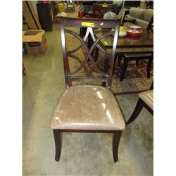 NEW - Dining room chair with upholstered seat