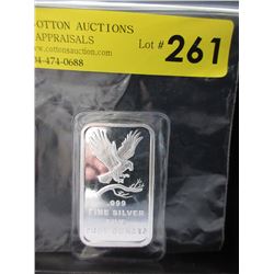 5 Troy Oz  -.999 Silver 2015 Silver Towne Mint Bar