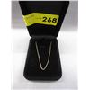 Image 2 : 10KT Yellow Gold Ladies Rope Necklace