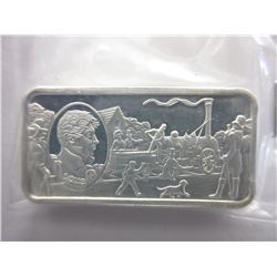 2.08 Troy Oz. - Proof Quality .925 Silver Art Bar