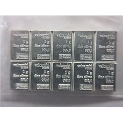Valcambi Suisse Mint Silver Investors Bar