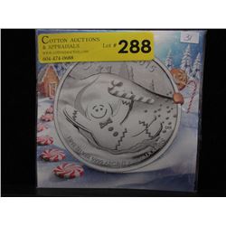 2015 "Christmas Gingerbread Man" $20 Silver coin