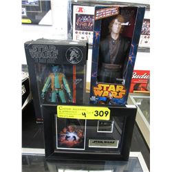4 Pieces of Star Wars memorabilia