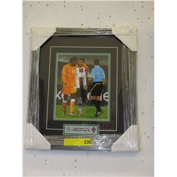 Framed Soccer photo