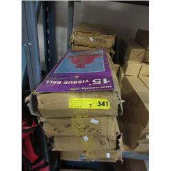 6 Cases of tissue bells & 1 case of photo frames