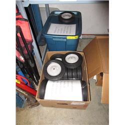 40 New rubber wheels