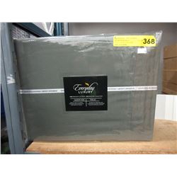 New - Queen size microfiber sheet set - green