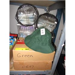 24 New Bucket hats plus other new merchandise
