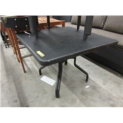 Aluminum patio table - used