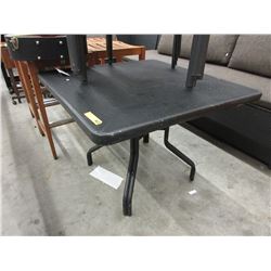 Aluminum patio table - used