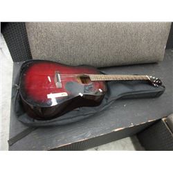 Used Samick acoustic guitar with soft side case