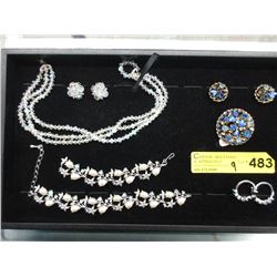 Rhinestone & fashion jewelry - Most is vintage