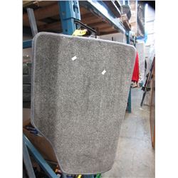 New 5-piece car mat set - grey