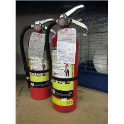 2 Fire extinguishers - last tested Sept 2015