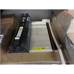 Used tile cutter & paper cutter