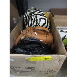 Box of used purses
