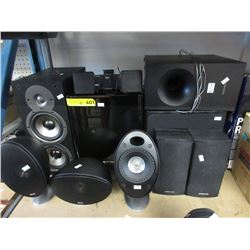 10 Assorted speakers & accessories