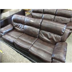 Double Reclining Sofa - New