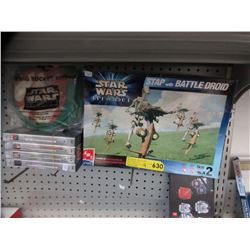 4 Star Wars memorabilia