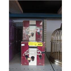 12 Boxes of chocolate liqueur cup