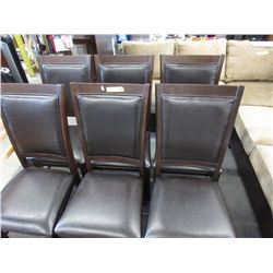 6 Dining chairs - used