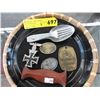 Image 1 : Nazi German plaques & spoon - replicas