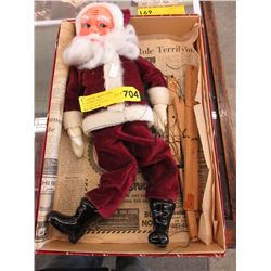 Vintage Santa Claus marionette doll