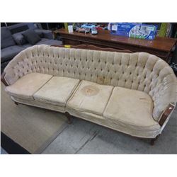Vintage upholstered sofa