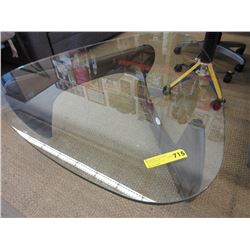 New- Glass top coffee table
