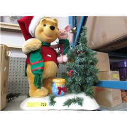 Animated Winnie the Pooh Christmas decoration
