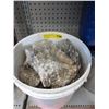 Image 1 : Pail of rock samples