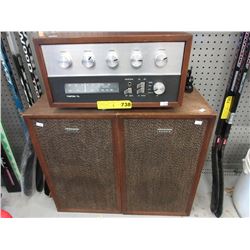 Vintage - Martel Tuner with Sonics speakers