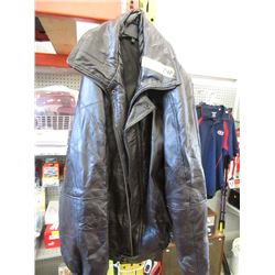 New leather bomber jacket - size M