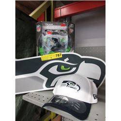 New Seattle Seahawks memorabilia