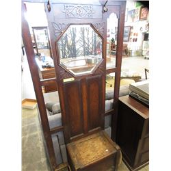 Antique hall stand