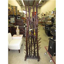 7' Rolling room divider