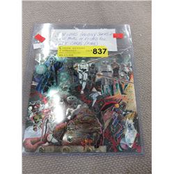 Rare Star Wars Galaxy uncut panel foil cards