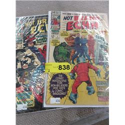 "Not Brand Echh" #1 & #2 comic books