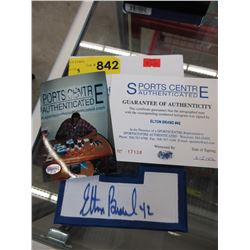 5 Elton Brand Autographed jersey numbers