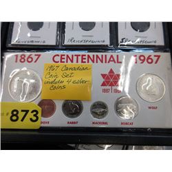 1967 Canadian coin set