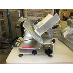 Commercial "Regina" stainless steel meat slicer