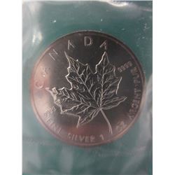 .9999 Fine Silver - 1 oz. Canada Maple Leaf Coin