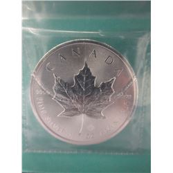 .9999 Fine Silver - 1 oz. Canada Maple Leaf coin