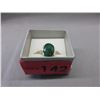 Image 2 : 5 CT Oval Emerald Ring - Custom Made