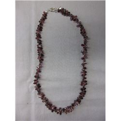 New - 158 CTW Garnet Strand Necklace
