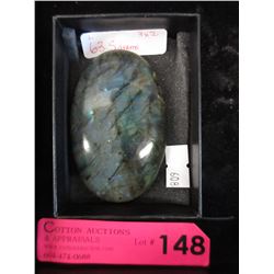 63.6 Gram polished Labradorite cabochon