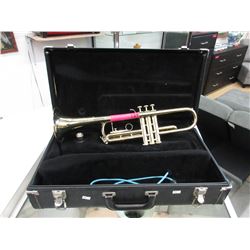 Bach trumpet with fitted case